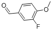 3-氟-4-甲氧基苯甲醛结构式_351-54-2结构式