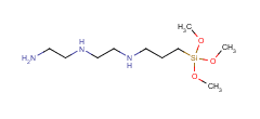 二乙烯三胺基丙基三甲氧基硅烷结构式_35141-30-1结构式