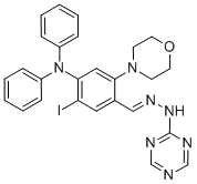 3-碘苯甲醛[4-(二苯基氨基)-6-(4-吗啉)-1,3,5-噻嗪-2-基]肼酮结构式_351986-85-1结构式