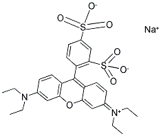 酸性红52结构式_3520-42-1结构式
