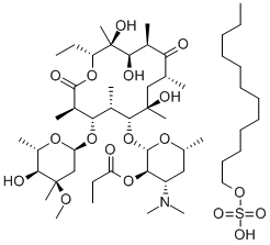 无味红霉素;依托红霉素结构式_3521-62-8结构式