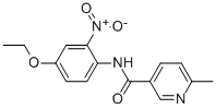 N-(4-乙氧基-2-硝基苯基)-6-甲基烟酰胺结构式_352228-58-1结构式