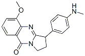 (9CI)-2,3-二氢-5-甲氧基-3-[4-(甲基氨基)苯基]-吡咯并[2,1-b]喹唑啉-9(1H)-酮结构式_35226-54-1结构式