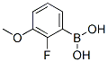 2-Fluoro-3-methoxyphenylboronic acid Structure,352303-67-4Structure