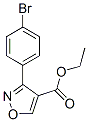 3-(4-溴苯基)异噁唑-4-羧酸乙酯结构式_352445-65-9结构式