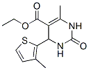 (9Ci)-1,2,3,4-四氢-6-甲基-4-(3-甲基-2-噻吩)-2-氧代-5-嘧啶羧酸乙酯结构式_352693-02-8结构式