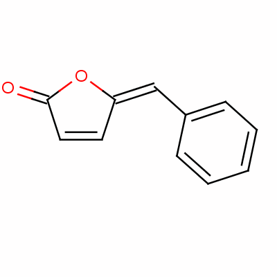 (E)-5-(苯基亚甲基)呋喃-2(5H)-酮结构式_35304-87-1结构式