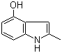 4-羟基-2-甲基吲哚结构式_35320-67-3结构式