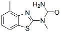 (9CI)-n-甲基-n-(4-甲基-2-苯并噻唑)-脲结构式_353255-67-1结构式