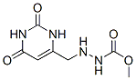 (9Ci)-2-[(1,2,3,6-四氢-2,6-二氧代-4-嘧啶)甲基]-肼羧酸甲酯结构式_353260-14-7结构式