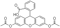 二氢荧光黄二乙酸盐结构式_35340-49-9结构式