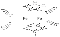 五甲基环戊二烯基二羰基铁二聚物结构式_35344-11-7结构式