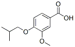 4-Isobutoxy-3-methoxy-benzoic acid Structure,3535-35-1Structure