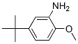2-氨基-4-叔丁基苯甲醚结构式_3535-88-4结构式
