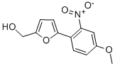 [5-(4-甲氧基-2-硝基-苯基)-呋喃-2-基]-甲醇结构式_353509-29-2结构式
