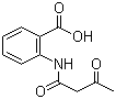 乙酰乙酰邻羧基苯胺结构式_35354-86-0结构式