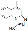 5-甲基-[1,2,4]噻唑并[4,3-a]喹啉-1-硫醇结构式_35359-27-4结构式