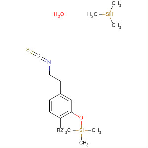 [4-(2-异硫代氰酰基乙基)-1,2-亚苯基]双(氧基)双(三甲基硅烷)结构式_35424-97-6结构式