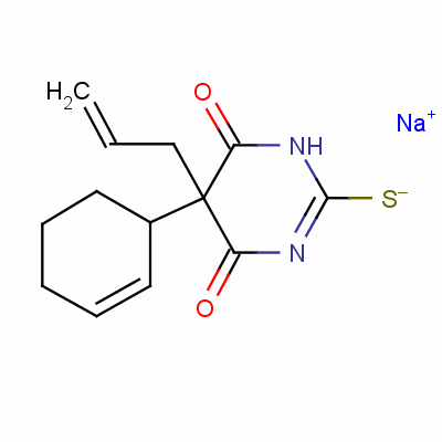 Thialbarbital sodium Structure,3546-29-0Structure