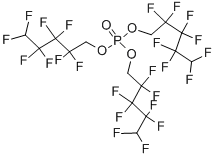 Phosphoric Acid Tris(1H,1H,5H-octafluoro-n-pentyl)Ester Structure,355-86-2Structure