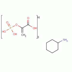 磷酸烯醇丙酮酸三环己胺盐结构式_35556-70-8结构式