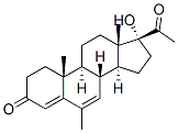 甲地孕酮结构式_3562-63-8结构式