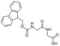 N-芴甲氧羰基-甘氨酰-甘氨酸结构式_35665-38-4结构式