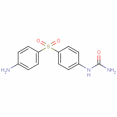 n-[4-[(4-氨基苯基)磺酰基]苯基]-脲结构式_3569-77-5结构式