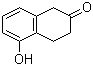 5-羟基-3,4-二氢-1H-2-萘酮结构式_35697-10-0结构式