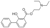 4-联苯乙酸结构式_3572-52-9结构式