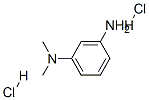 N,N-二甲基间苯二胺盐酸盐结构式_3575-32-4结构式
