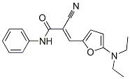 2-氰基-3-[5-(二乙基氨基)-2-呋喃]-N-苯基-2-丙酰胺结构式_357989-78-7结构式