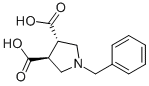 （反）N-苄基吡咯烷-3，4-二甲酸结构式_358387-99-2结构式