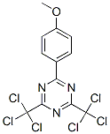2-(4-甲氧基苯基)-4,6-双(三氯甲基)-S-三嗪结构式_3584-23-4结构式