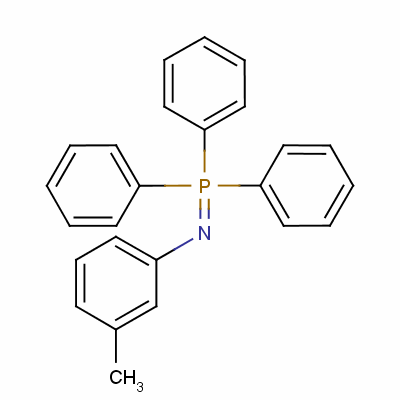 3-Methyl-n-(triphenylphosphoranylidene)-benzenamine Structure,35843-75-5Structure