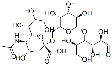 N-乙酰神经胺-乳糖结构式_35890-39-2结构式