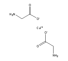 甘氨酸钙结构式_35947-07-0结构式