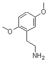 2,5-二甲氧基苯乙胺结构式_3600-86-0结构式