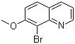 8-溴-7-甲氧基喹啉结构式_36023-06-0结构式