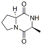 (3S,8aS)-(9CI)-六氢-3-甲基吡咯并[1,2-a]吡嗪-1,4-二酮结构式_36357-32-1结构式
