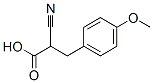 2-氰基-3-(4-甲氧基苯基)丙酸结构式_36397-19-0结构式