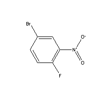 4-溴-1-氟-2-硝基苯结构式_364-73-8结构式