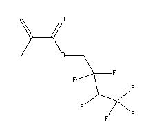 甲基丙烯酸六氟丁酯结构式_36405-47-7结构式