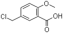5-氯甲基-2-甲氧基苯甲酸结构式_3641-23-4结构式