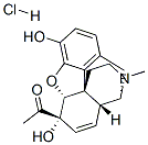 7,8-二去氢-4,5-alpha-环氧-17-甲基-吗喃-3,6-alpha-二醇乙酸酯盐酸盐结构式_36418-22-1结构式