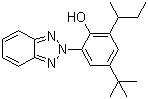 2-(2-羟基-3-异丁基-5-叔丁基苯基)苯并三唑结构式_36437-37-3结构式