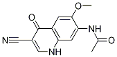 N-(3-氰基-1,4-二氢-6-甲氧基-4-氧代-7-喹啉)-乙酰胺结构式_364371-79-9结构式