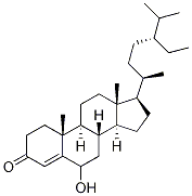6-羟基豆甾-4-烯-3-酮结构式_36450-02-9结构式