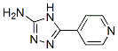 5-(Pyridin-4-yl)-4H-1,2,4-triazol-3-amine Structure,3652-17-3Structure