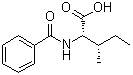 L-isoleucine,n-benzoyl- Structure,36578-01-5Structure